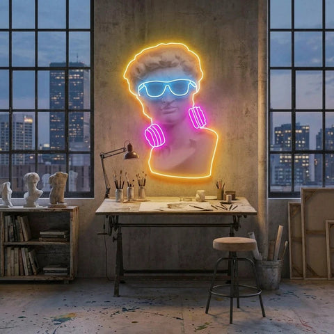 Davis Neon Artwork Led Neon Sign Light