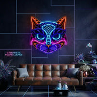 Decorative Cat LED Neon Sign Light Pop Art