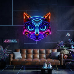 Decorative Cat LED Neon Sign Light Pop Art