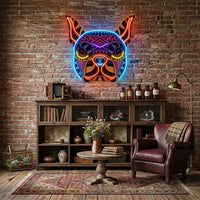 Decorative Dog LED Neon Sign Light Pop Art