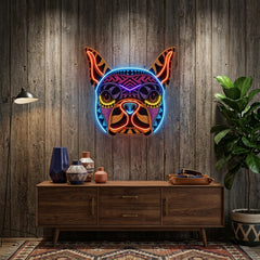 Decorative Dog LED Neon Sign Light Pop Art