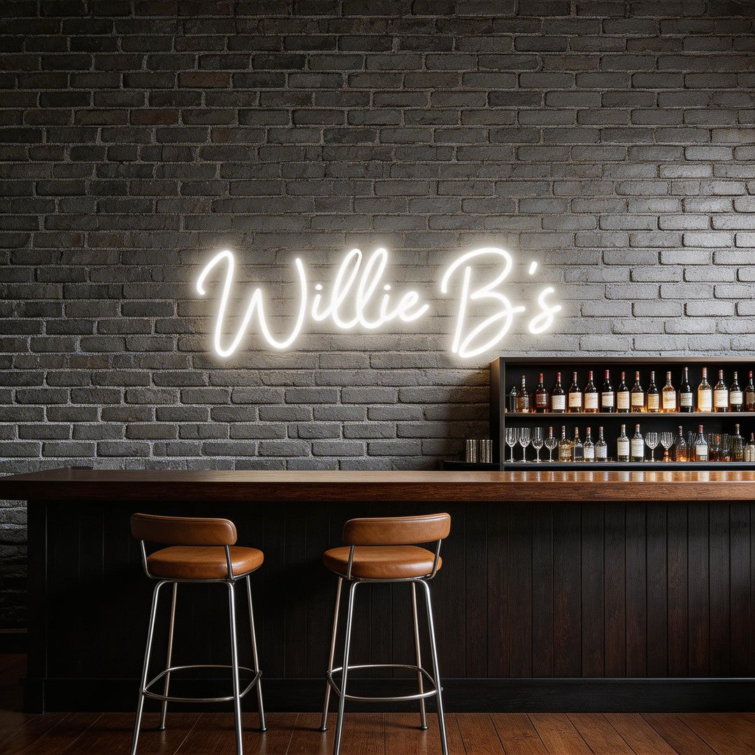 Custom Neon: Willie B's