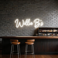 Custom Neon: Willie B's