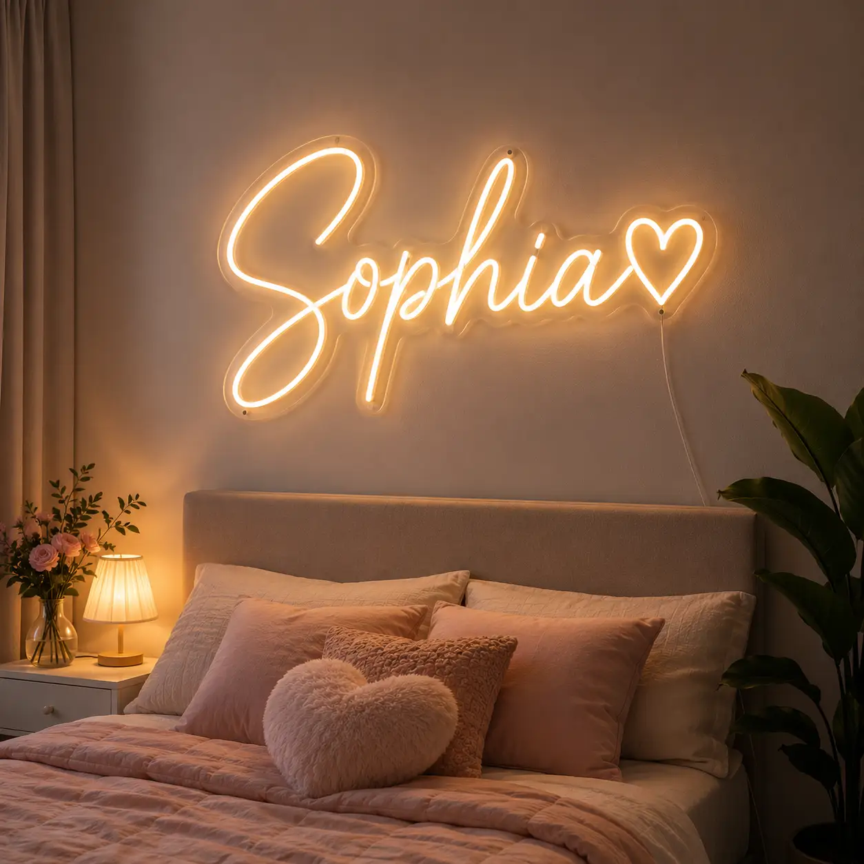 Custom Neon Sign – Personalized LED Neon Sign for Text & Logo Designs