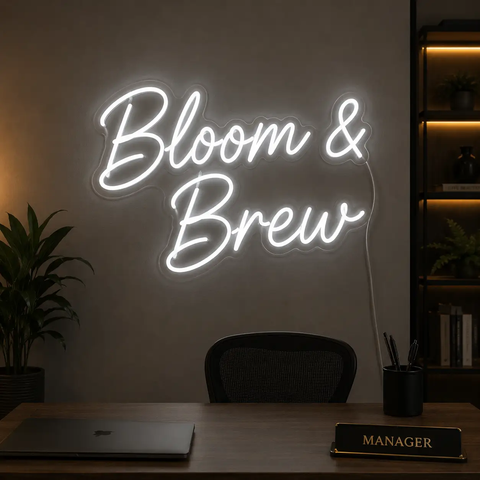 Custom Neon Sign – Personalized LED Neon Sign for Text & Logo Designs