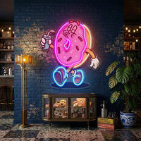 Donut Trendy Retro LED Neon Sign Light Pop Art