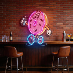 Donut Trendy Retro LED Neon Sign Light Pop Art