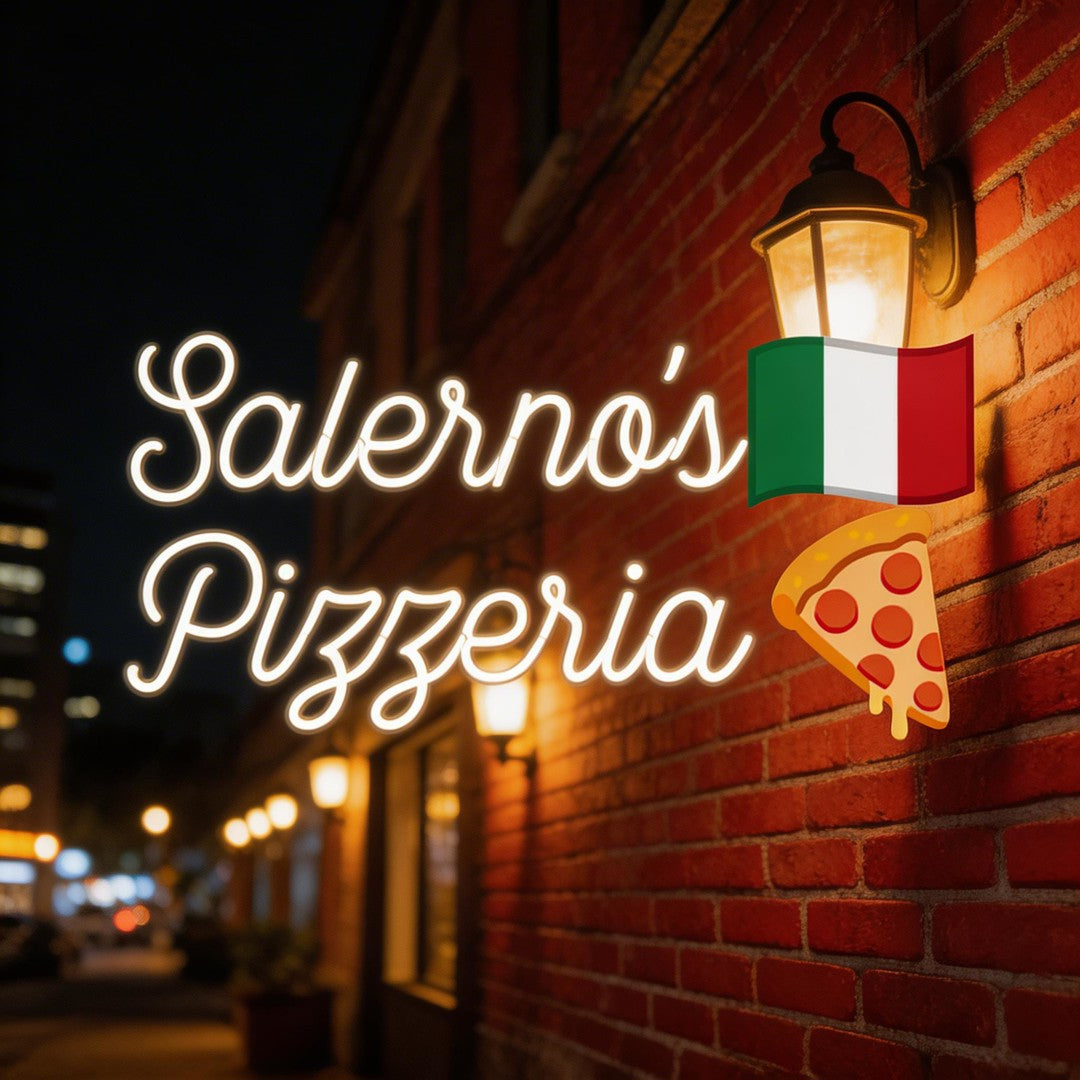 Custom Neon: Salerno's??...