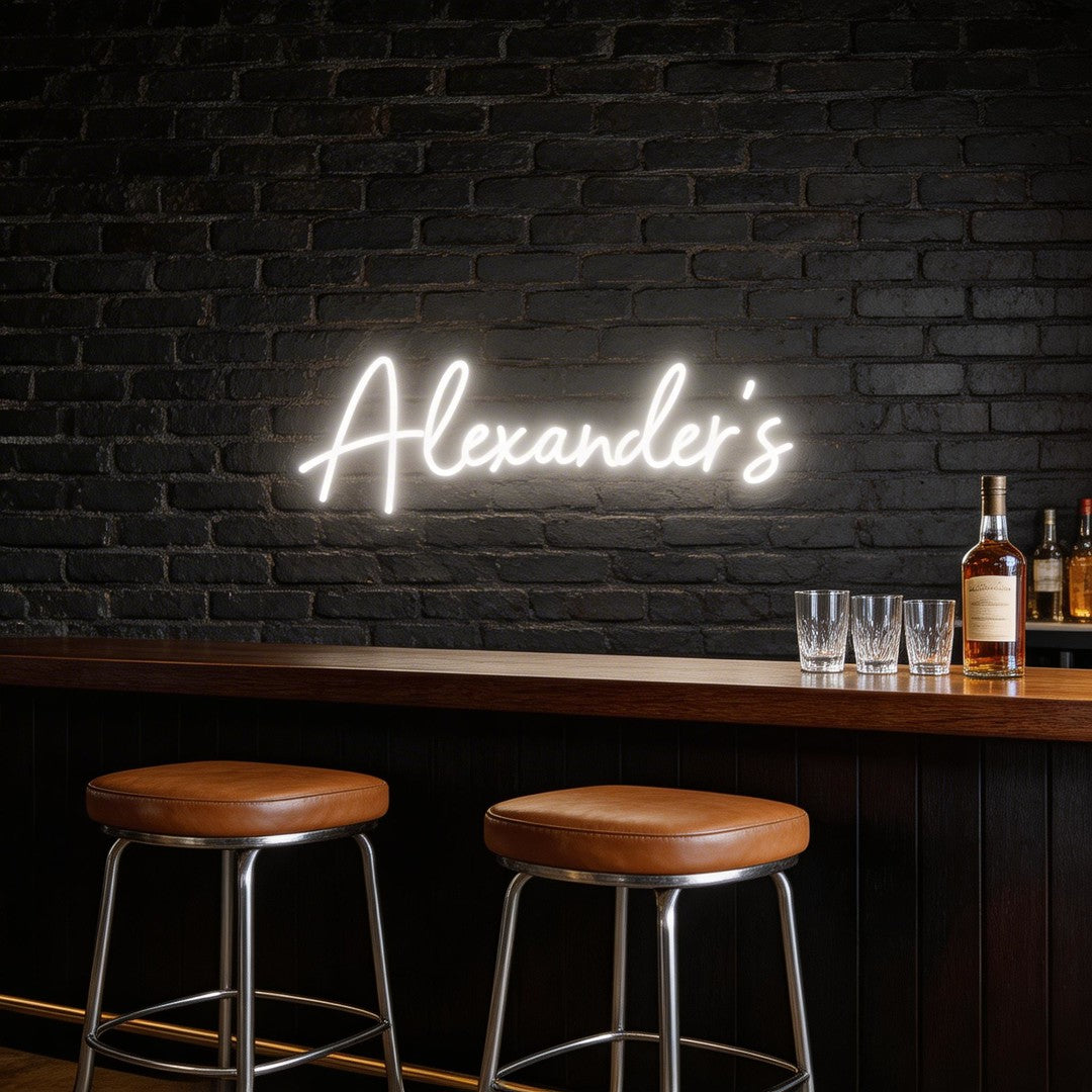 Custom Neon: Alexander's