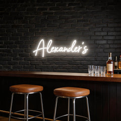 Custom Neon: Alexander's