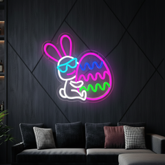 Happy Easter Led Neon Sign Room Decor Sign