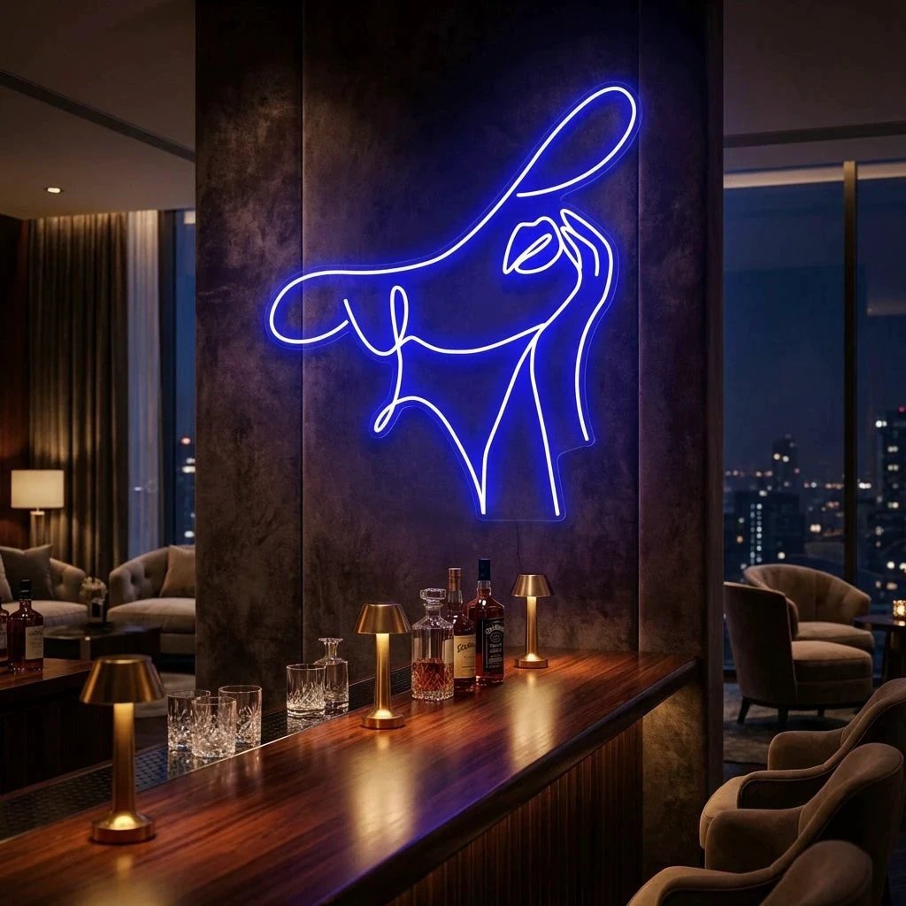 Elegant Lady Led Neon Sign Light