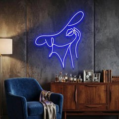 Elegant Lady Led Neon Sign Light