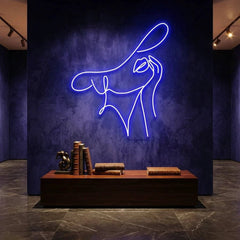 Elegant Lady Led Neon Sign Light