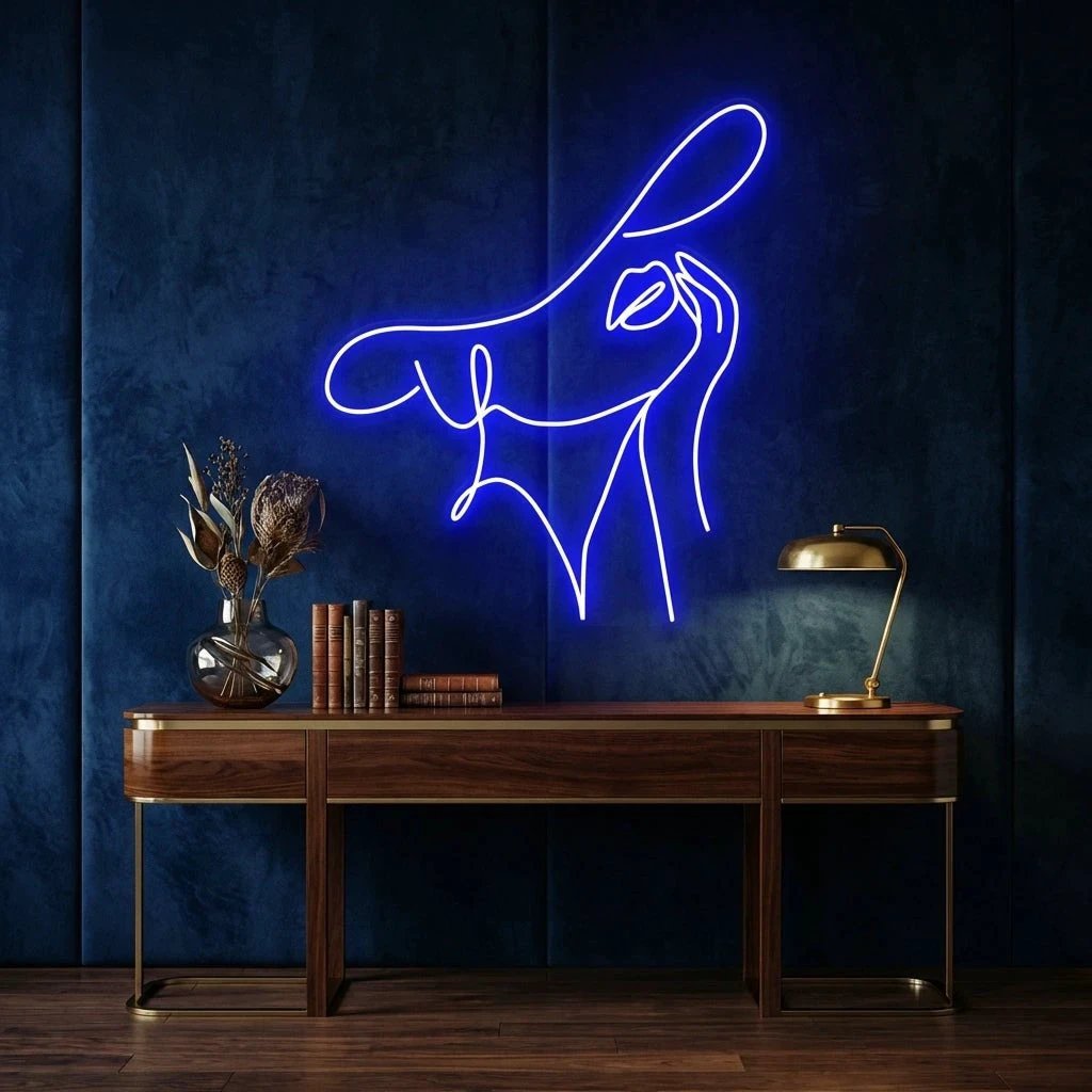 Elegant Lady Led Neon Sign Light