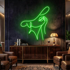 Elegant Lady Led Neon Sign Light