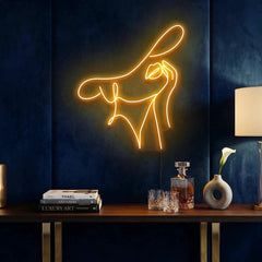 Elegant Lady Led Neon Sign Light