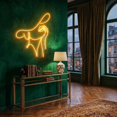 Elegant Lady Led Neon Sign Light