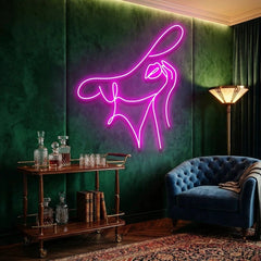 Elegant Lady Led Neon Sign Light
