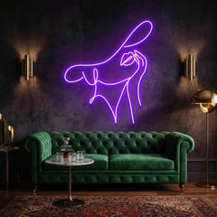 Elegant Lady Led Neon Sign Light