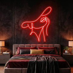 Elegant Lady Led Neon Sign Light