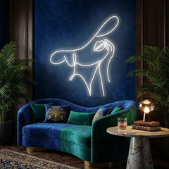 Elegant Lady Led Neon Sign Light