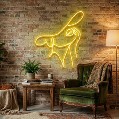 Elegant Lady Led Neon Sign Light