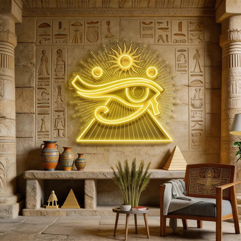 Eye of Ra Led Neon Acrylic Artwork