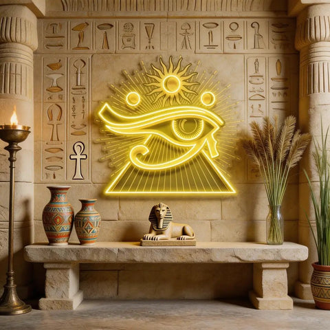 Eye of Ra Led Neon Acrylic Artwork