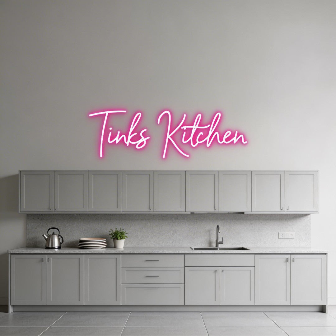 Custom Neon: Tinks Kitchen