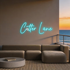 Custom Neon: Cutter Lane
