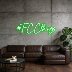 Custom Neon: #FCCthings