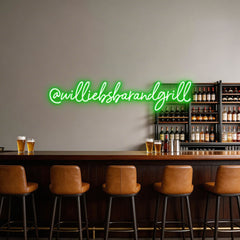 Custom Neon: @williebsbara...