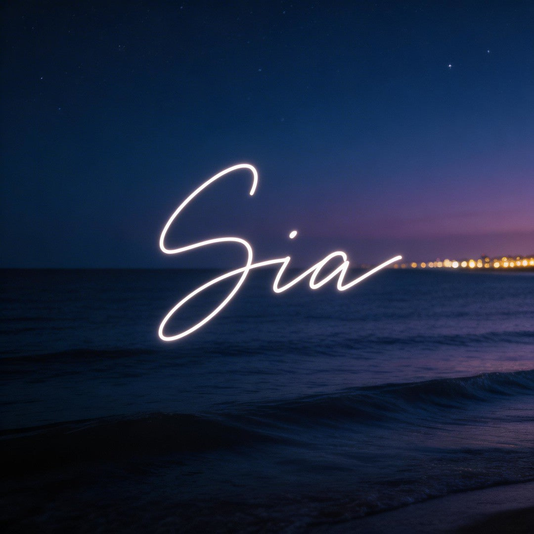 Custom Neon: Sia