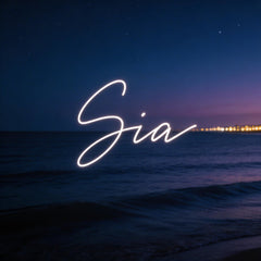 Custom Neon: Sia