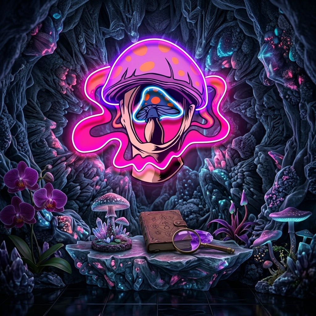Fantasy Mushroom LED Neon Sign Light Pop Art