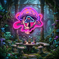 Fantasy Mushroom LED Neon Sign Light Pop Art