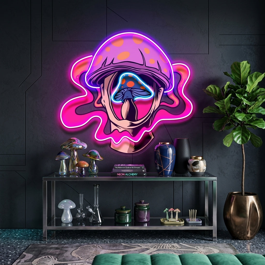 Fantasy Mushroom LED Neon Sign Light Pop Art