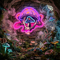 Fantasy Mushroom LED Neon Sign Light Pop Art