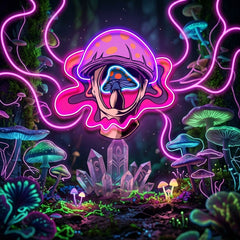 Fantasy Mushroom LED Neon Sign Light Pop Art