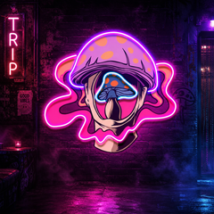 Fantasy Mushroom LED Neon Sign Light Pop Art