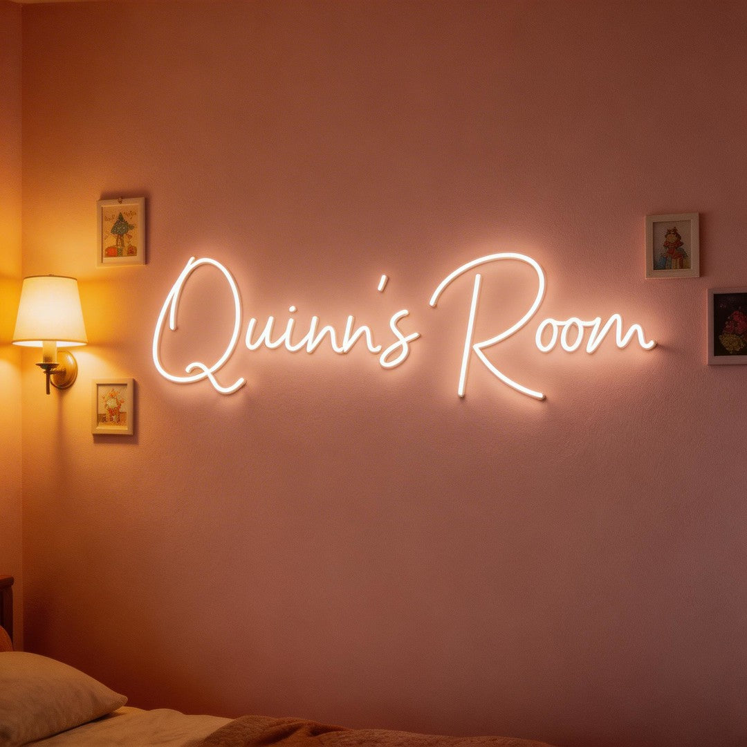 Custom Neon: Quinn's Room