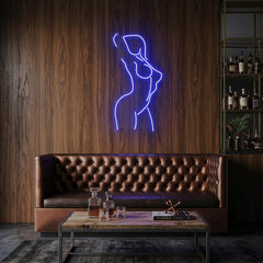 Female Pose Led Neon Sign Light