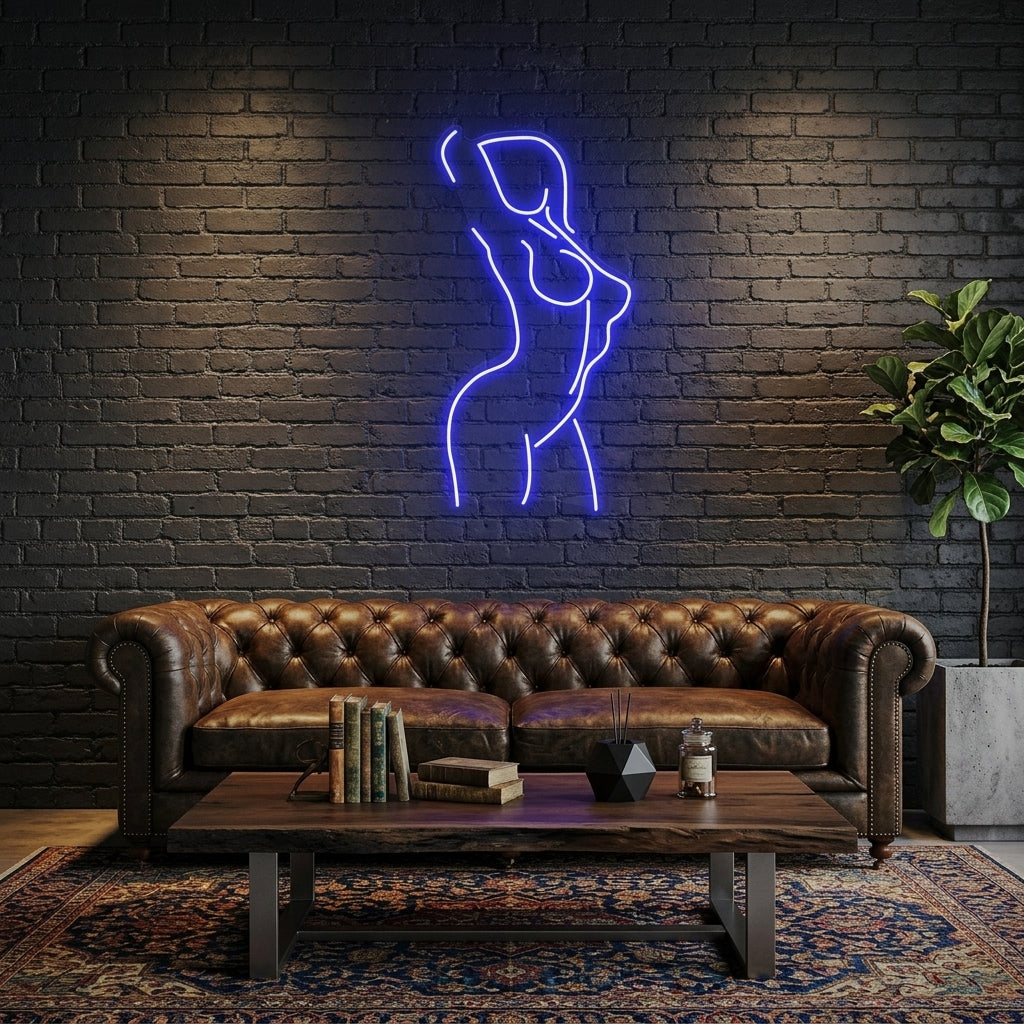 Female Pose Led Neon Sign Light