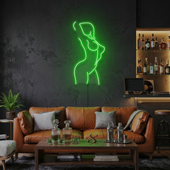 Female Pose Led Neon Sign Light