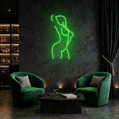 Female Pose Led Neon Sign Light