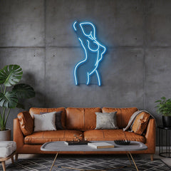 Female Pose Led Neon Sign Light
