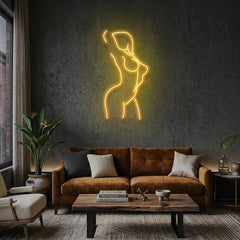 Female Pose Led Neon Sign Light