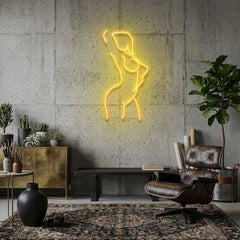 Female Pose Led Neon Sign Light