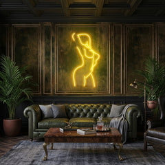 Female Pose Led Neon Sign Light